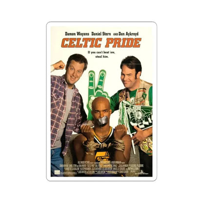 Celtic Pride 1996 Movie Poster - STICKER Vinyl Kiss-Cut Decal 4 Inch White - The Sticker Space