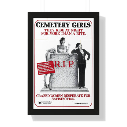 CEMETERY GIRLS (COUNT DRACULA'S GREAT LOVE) 1973 - Framed Movie Poster-16″ x 24″-The Sticker Space