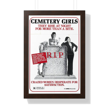 CEMETERY GIRLS (COUNT DRACULA'S GREAT LOVE) 1973 - Framed Movie Poster-16″ x 24″-The Sticker Space