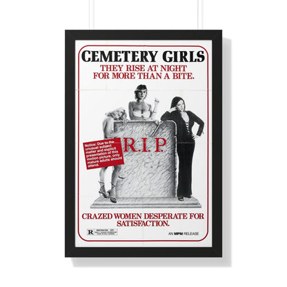 CEMETERY GIRLS (COUNT DRACULA'S GREAT LOVE) 1973 - Framed Movie Poster-20" x 30"-The Sticker Space