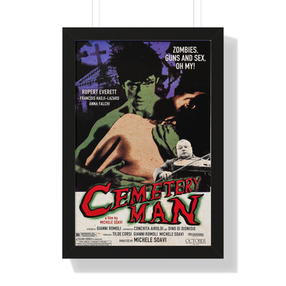 CEMETERY MAN (DELLAMORTE DELLAMORE) 1994 - Framed Movie Poster-16″ x 24″-The Sticker Space