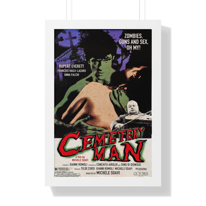 CEMETERY MAN (DELLAMORTE DELLAMORE) 1994 - Framed Movie Poster-16″ x 24″-The Sticker Space