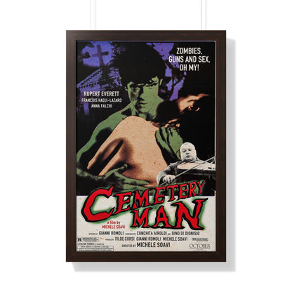 CEMETERY MAN (DELLAMORTE DELLAMORE) 1994 - Framed Movie Poster-20" x 30"-The Sticker Space