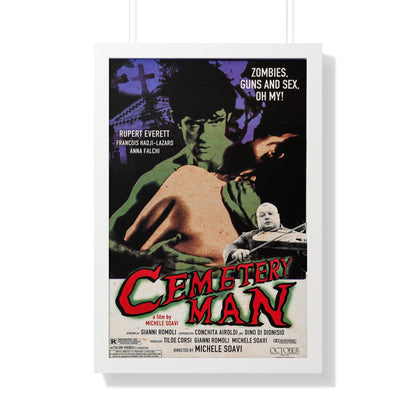 CEMETERY MAN (DELLAMORTE DELLAMORE) 1994 - Framed Movie Poster-20" x 30"-The Sticker Space