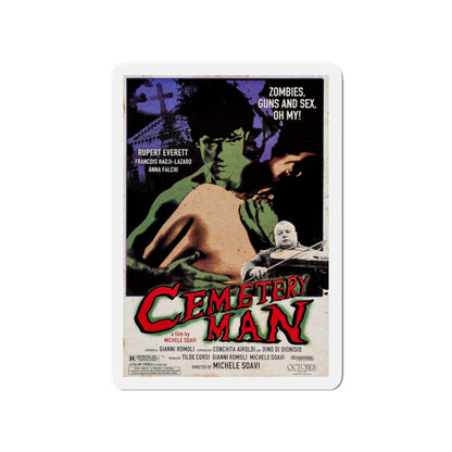 CEMETERY MAN (DELLAMORTE DELLAMORE) 1994 Movie Poster - Die-Cut Magnet-4" x 4"-The Sticker Space