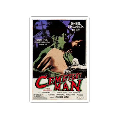 CEMETERY MAN (DELLAMORTE DELLAMORE) 1994 Movie Poster STICKER Vinyl Die-Cut Decal - The Sticker Space