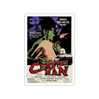 CEMETERY MAN (DELLAMORTE DELLAMORE) 1994 Movie Poster STICKER Vinyl Die-Cut Decal - The Sticker Space