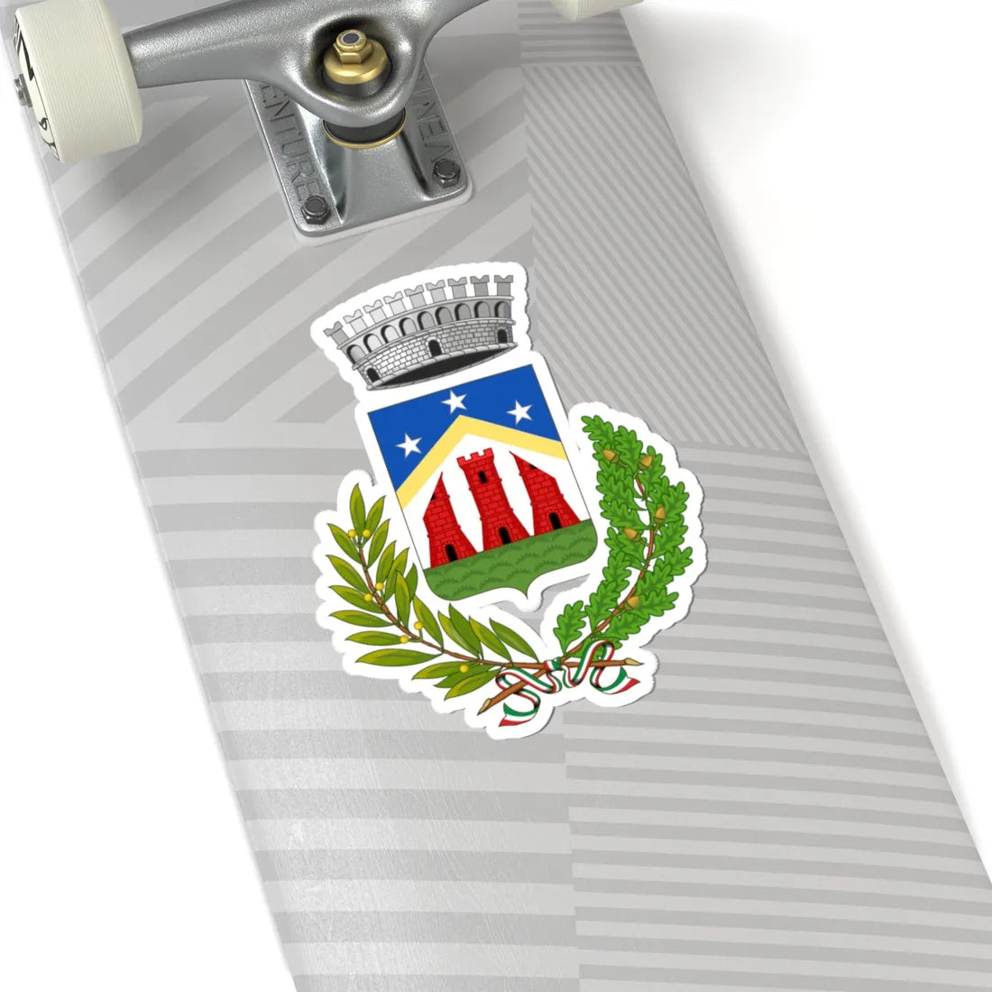 Cengio-Stemma (Italy) (Coat of Arms) STICKER Vinyl Kiss-Cut Decal - The Sticker Space