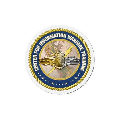 Center for Information Warfare Training (U.S. Navy) Refrigerator Magnet 5 Inch - The Sticker Space