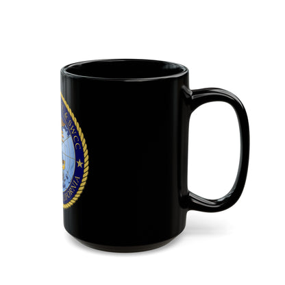 Center for SEAL and SWCC (U.S. Navy) Black Coffee Mug-The Sticker Space