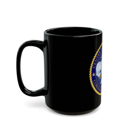 Center for SEAL and SWCC (U.S. Navy) Black Coffee Mug-The Sticker Space