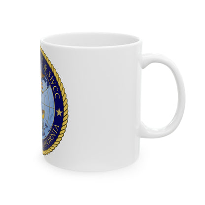 Center for SEAL and SWCC (U.S. Navy) White Coffee Mug-The Sticker Space