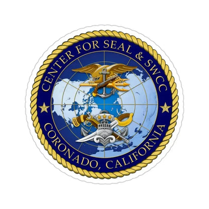 Center for SEAL and SWCC (U.S. Navy) STICKER Vinyl Die-Cut Decal - The Sticker Space