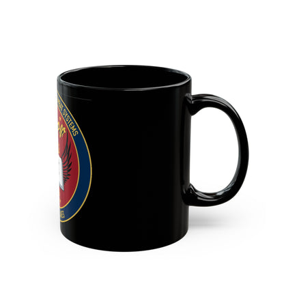 Center For Service Combat Systems Unit Great Lakes (U.S. Navy) Black Coffee Mug-The Sticker Space