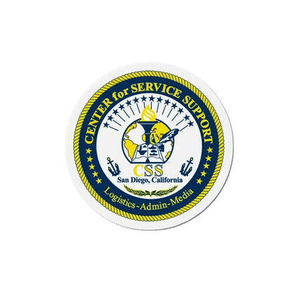 Center for Service Support San Diego CA CSS (U.S. Navy) Refrigerator Magnet - The Sticker Space