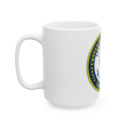 Center for Service Support San DiegoCA CSS (U.S. Navy) White Coffee Mug-The Sticker Space