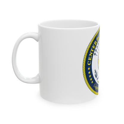 Center for Service Support San DiegoCA CSS (U.S. Navy) White Coffee Mug-The Sticker Space