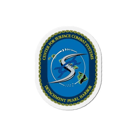 Center for Surface Combat System Det Pearl Harbor (U.S. Navy) Refrigerator Magnet 2 Inch - The Sticker Space