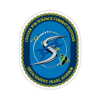 Center for Surface Combat System Det Pearl Harbor (U.S. Navy) STICKER Vinyl Die-Cut Decal - The Sticker Space