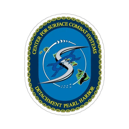 Center for Surface Combat System Det Pearl Harbor (U.S. Navy) STICKER Vinyl Die-Cut Decal - The Sticker Space
