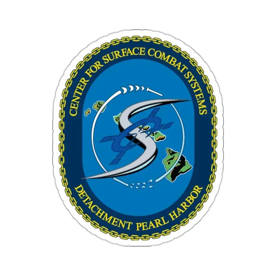 Center for Surface Combat System Det Pearl Harbor (U.S. Navy) STICKER Vinyl Kiss-Cut Decal - The Sticker Space