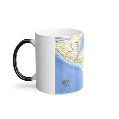 Central America (1973) (Map) Color Changing Mug 11oz-11oz-The Sticker Space