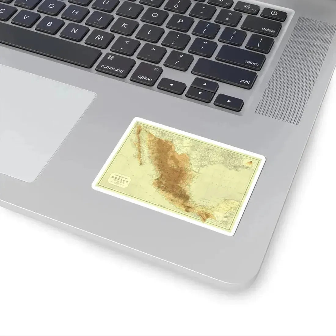 Central America & Mexico (1911) (Map) STICKER Vinyl Kiss-Cut Decal - The Sticker Space