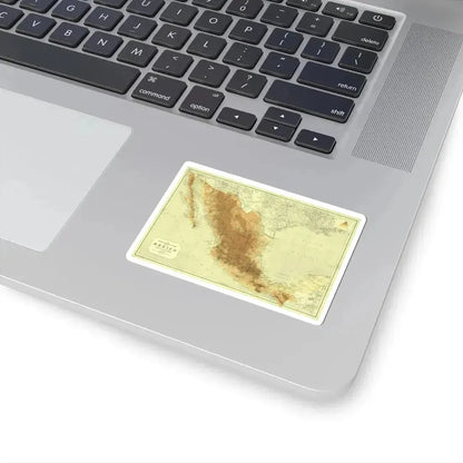 Central America & Mexico (1911) (Map) STICKER Vinyl Kiss-Cut Decal - The Sticker Space