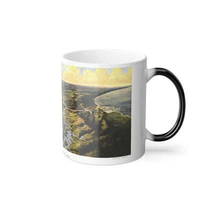 Central America - Panama Canal (1912) (Map) Color Changing Mug 11oz-11oz-The Sticker Space