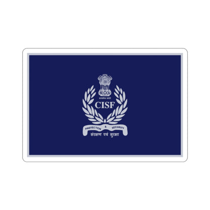 Central Industrial Security Force Flag (India) STICKER Vinyl Die-Cut Decal-2 Inch-The Sticker Space