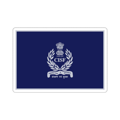 Central Industrial Security Force Flag (India) STICKER Vinyl Die-Cut Decal-3 Inch-The Sticker Space