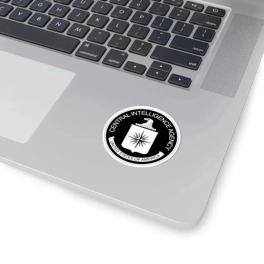 Central Intelligence Agency CIA BW - STICKER Vinyl Kiss-Cut Decal - The Sticker Space