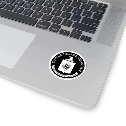 Central Intelligence Agency CIA BW - STICKER Vinyl Kiss-Cut Decal - The Sticker Space