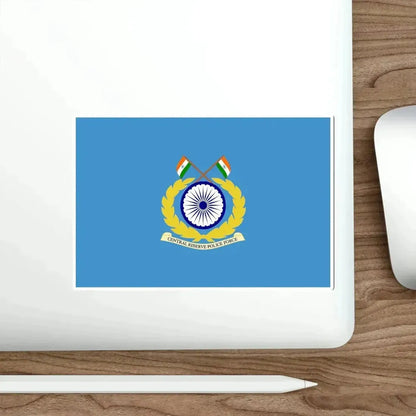 Central Reserve Police Force Flag (India) STICKER Vinyl Die-Cut Decal - The Sticker Space