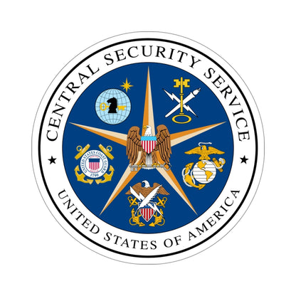 Central Security Service STICKER Vinyl Die-Cut Decal-5 Inch-The Sticker Space