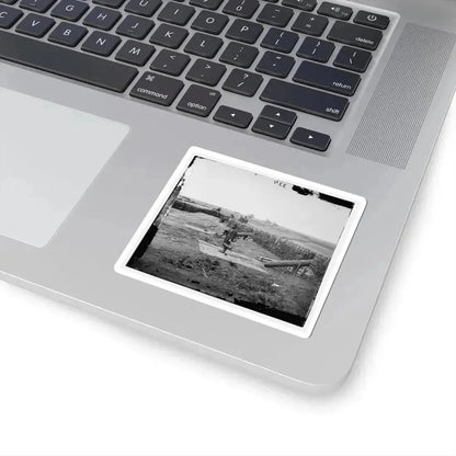 Centreville, Va. Fort on the Heights, With Quaker Guns (U.S. Civil War) STICKER Vinyl Kiss-Cut Decal - The Sticker Space