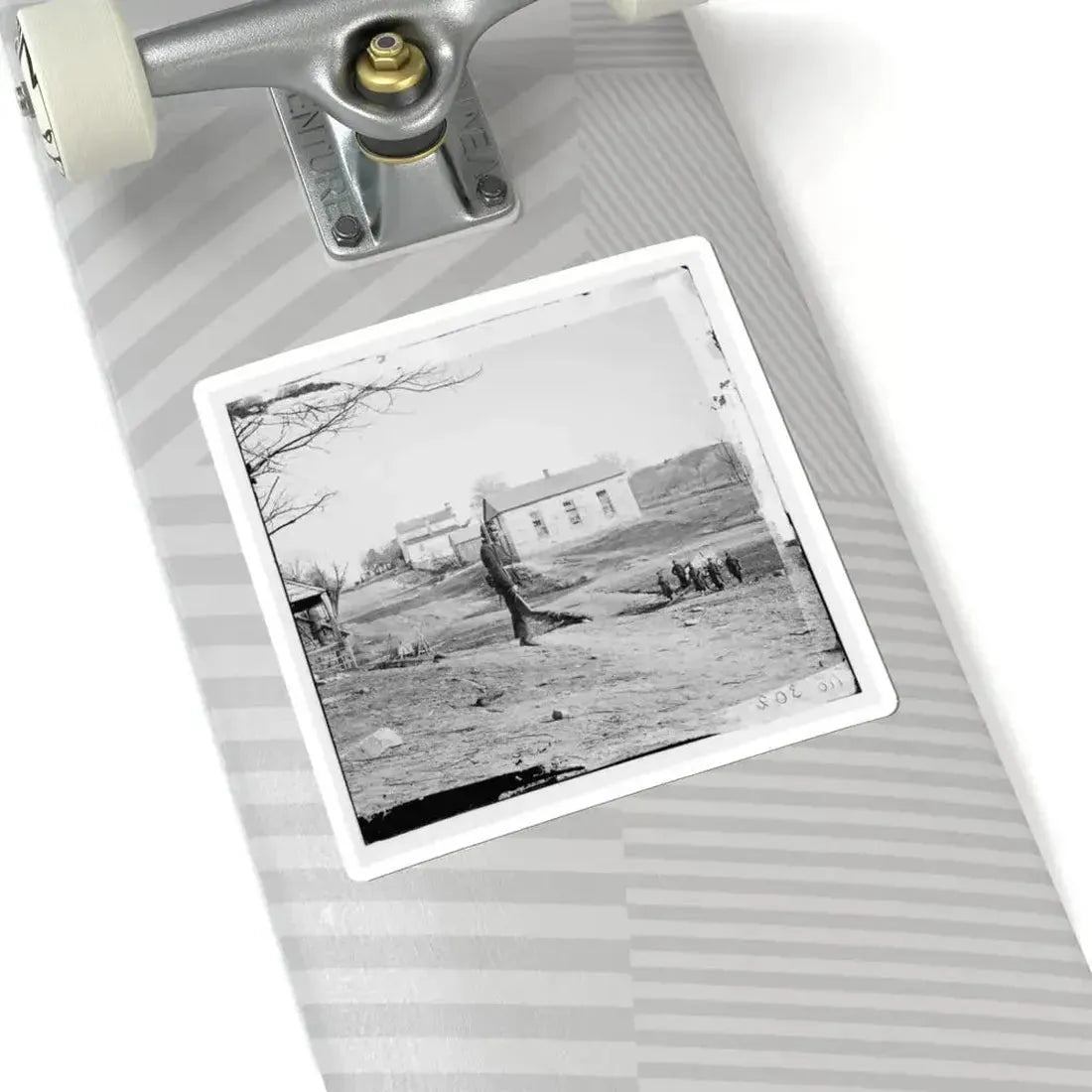 Centreville, Va. Stone Church (U.S. Civil War) STICKER Vinyl Kiss-Cut Decal - The Sticker Space