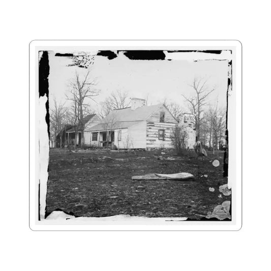 Centreville, Va., Vicinity. Mrs. Spinner's House (U.S. Civil War) STICKER Vinyl Kiss-Cut Decal 2 Inch White - The Sticker Space