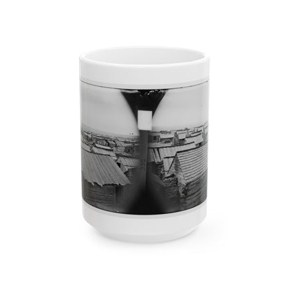 Centreville, Va. Confederate Winter Quarters (U.S. Civil War) White Coffee Mug-15oz-The Sticker Space