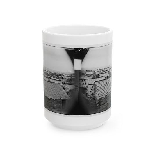 Centreville, Va. Confederate Winter Quarters (U.S. Civil War) White Coffee Mug-15oz-The Sticker Space