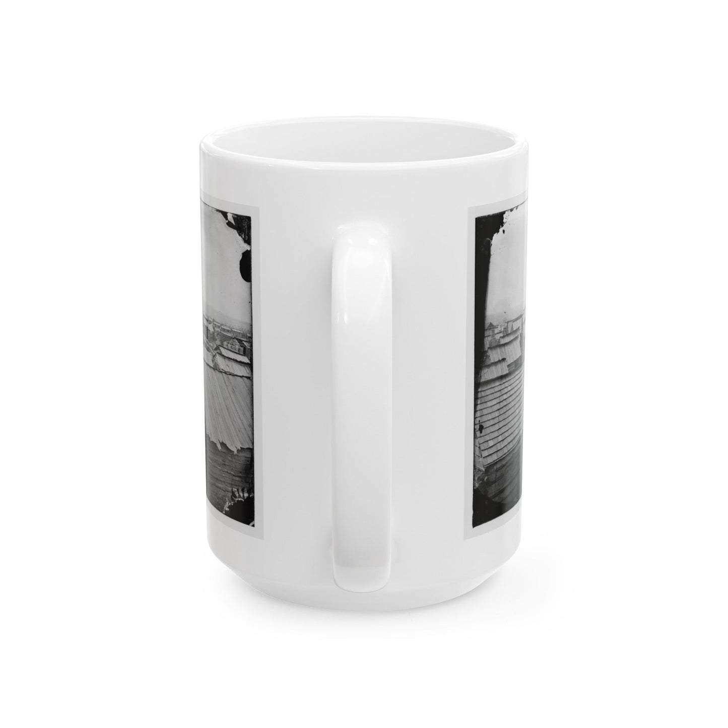 Centreville, Va. Confederate Winter Quarters (U.S. Civil War) White Coffee Mug-The Sticker Space