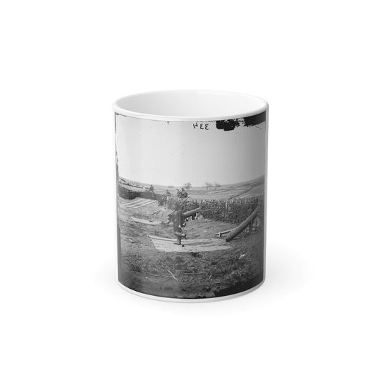 Centreville, Va. Fort on the Heights, With Quaker Guns (U.S. Civil War) Color Morphing Mug 11oz-11oz-The Sticker Space