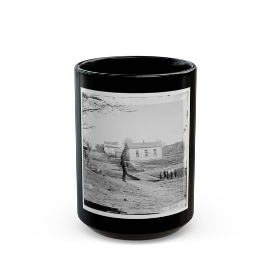 Centreville, Va. Stone Church (U.S. Civil War) Black Coffee Mug-15oz-The Sticker Space