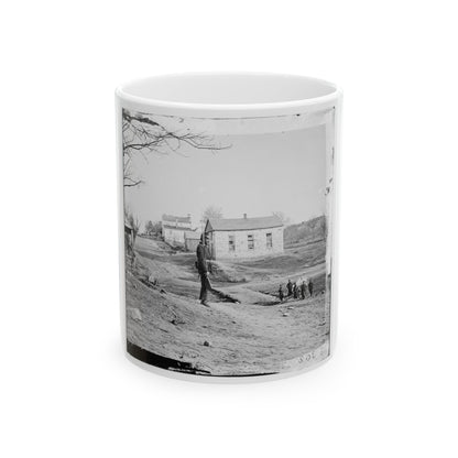 Centreville, Va. Stone Church (U.S. Civil War) White Coffee Mug-11oz-The Sticker Space