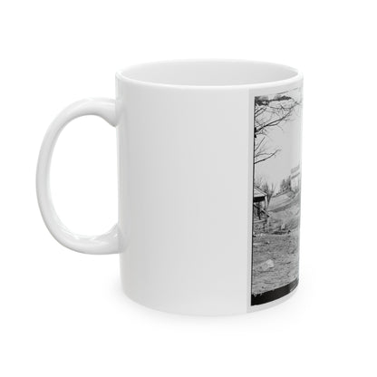 Centreville, Va. Stone Church (U.S. Civil War) White Coffee Mug-The Sticker Space