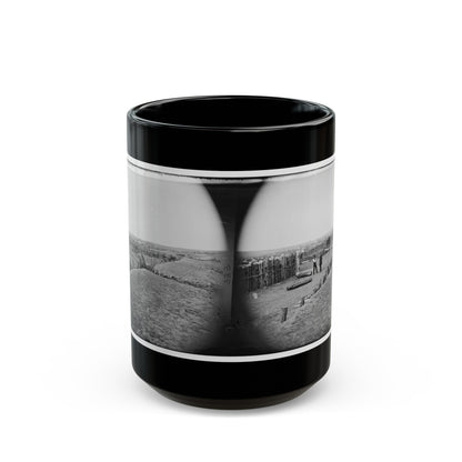 Centreville, Va. The Principal Fort (U.S. Civil War) Black Coffee Mug-15oz-The Sticker Space