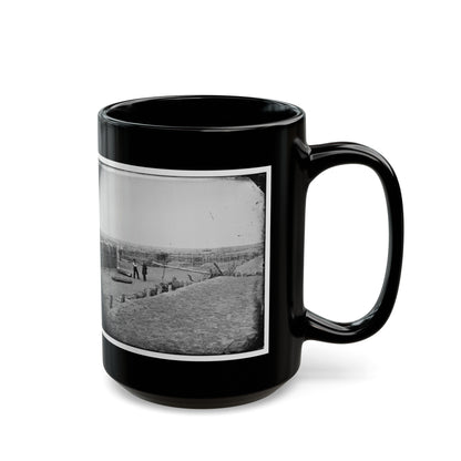 Centreville, Va. The Principal Fort (U.S. Civil War) Black Coffee Mug-The Sticker Space