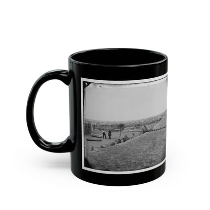 Centreville, Va. The Principal Fort (U.S. Civil War) Black Coffee Mug-The Sticker Space