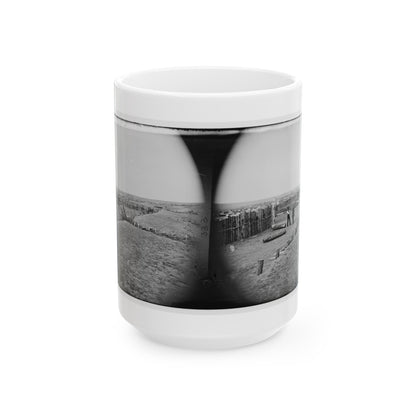 Centreville, Va. The Principal Fort (U.S. Civil War) White Coffee Mug-15oz-The Sticker Space