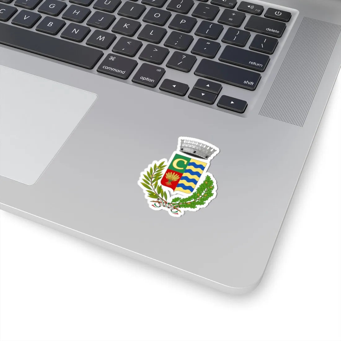 Ceregnano-Stemma (Italy) (Coat of Arms) STICKER Vinyl Kiss-Cut Decal - The Sticker Space